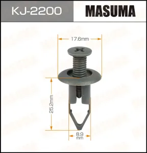 MASUMA KJ2200 Клипса пластиковая крепежная
