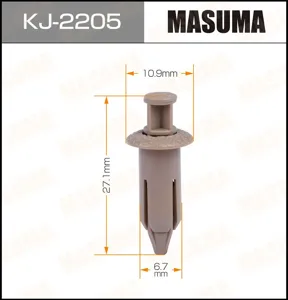 MASUMA KJ2205 Клипса (пластиковая крепежная деталь)