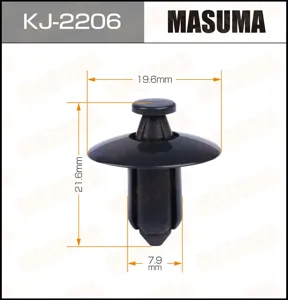 MASUMA KJ2206 Клипса (пластиковая крепежная деталь)