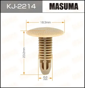 MASUMA KJ2214 Клипса (пластиковая крепежная деталь)