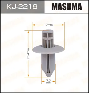 MASUMA KJ2219 Клипса пластиковая крепежная