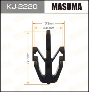 MASUMA KJ2220 Клипса (пластиковая крепежная деталь)