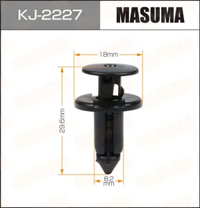 MASUMA KJ2227 Клипса Toyota