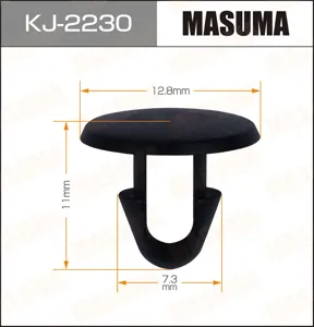 MASUMA KJ2230 Клипса (пластиковая крепежная деталь)