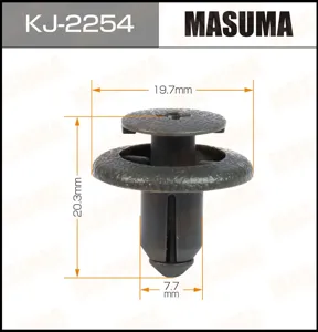 MASUMA KJ2254 Клипса (пластиковая крепежная деталь)