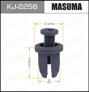 MASUMA KJ2258 Клипса (пластиковая крепежная деталь)