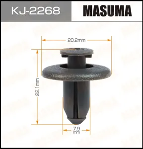 MASUMA KJ2268 Клипса (пластиковая крепежная деталь)