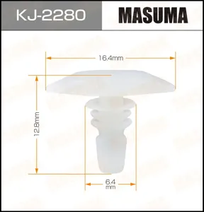 MASUMA KJ2280 Клипса (пластиковая крепежная деталь)