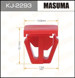 MASUMA KJ2293 Клипса (пластиковая крепежная деталь)