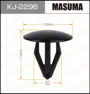 MASUMA KJ2296 Клипса (пластиковая крепежная деталь)