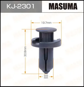 MASUMA KJ2301 Клипса (пластиковая крепежная деталь)