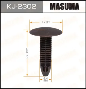 MASUMA KJ2302 Клипса (пластиковая крепежная деталь)