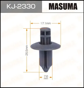 MASUMA KJ2330 Клипса (пластиковая крепежная деталь)