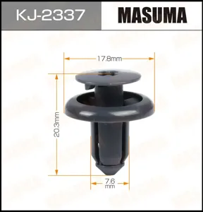 MASUMA KJ2337 Клипса (пластиковая крепежная деталь)