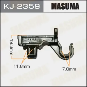 MASUMA KJ2359 Клипса (пластиковая крепежная деталь)