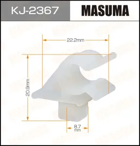 MASUMA KJ2367 Клипса (пластиковая крепежная деталь)