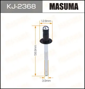 MASUMA KJ2368 Заклепка лючка горловины бензобака
