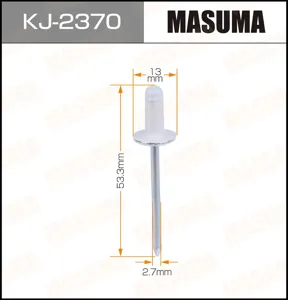 MASUMA KJ2370 клипса Toyota Avensis Verso Corolla Picnic Previa Carina 90>