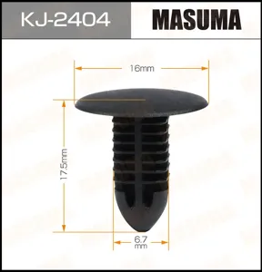 MASUMA KJ2404 Клипса (пластиковая крепежная деталь)