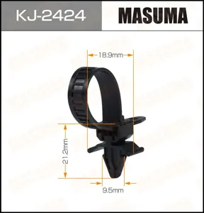 MASUMA KJ2424 Клипса крепёжная хомут Mazda