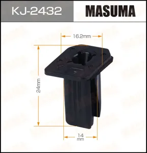 MASUMA KJ2432 Клипса (пластиковая крепежная деталь)