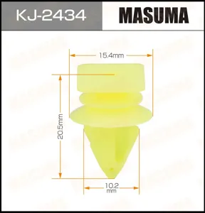 MASUMA KJ2434 Клипса (пластиковая крепежная деталь)