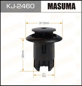 MASUMA KJ2460 Клипса (пластиковая крепежная деталь)