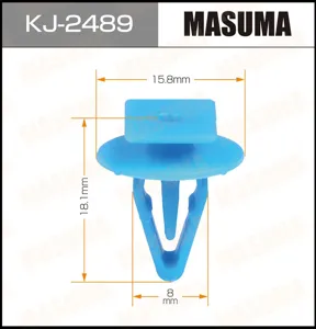 MASUMA KJ2489 Клипса Honda