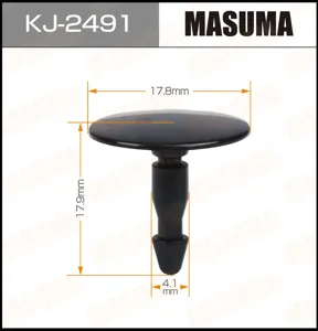 MASUMA KJ2491 Клипса (пластиковая крепежная деталь)