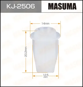 MASUMA KJ2506 Клипса пластиковая крепежная