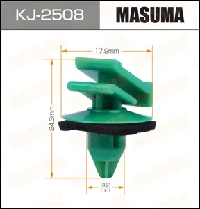 MASUMA KJ2508 Клипса (пластиковая крепежная деталь)