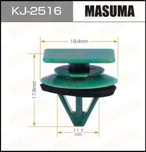 MASUMA KJ2516 Клипса пластиковая крепежная