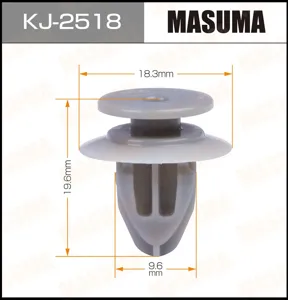 MASUMA KJ2518 Клипса Mazda