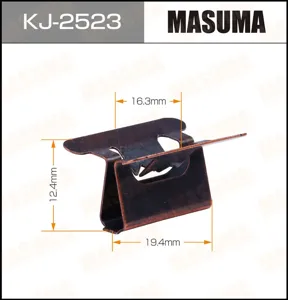 MASUMA KJ2523 Клипса (пластиковая крепежная деталь)