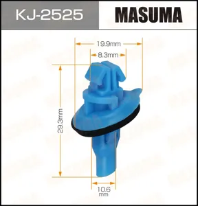 MASUMA KJ2525 Клипса автомобильная [упаковка 10 штук]