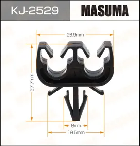 MASUMA KJ2529 Клипса (пластиковая крепежная деталь)