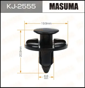 MASUMA KJ2555 Зажим, молдинг защитная накладка Subaru BRZ, Legacy , Tribeca