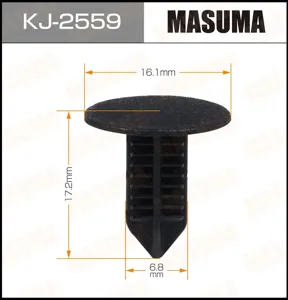 MASUMA KJ2559 Клипса автомобильная [упаковка 10 штук]