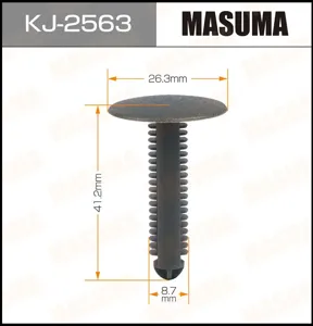 MASUMA KJ2563 Клипса (пластиковая крепежная деталь)