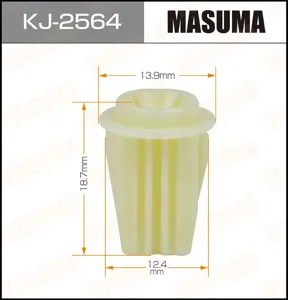 MASUMA KJ2564 Клипса пластиковая крепежная