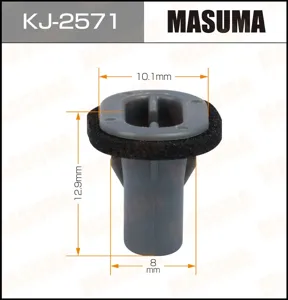 MASUMA KJ2571 Клипса (пластиковая крепежная деталь)