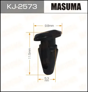 MASUMA KJ2573 Клипса (пластиковая крепежная деталь)
