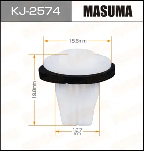 MASUMA KJ2574 Клипса (пластиковая крепежная деталь)