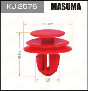 MASUMA KJ2576 Клипса пластиковая крепежная
