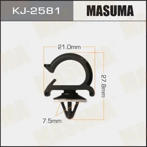 MASUMA KJ2581 Клипса пластиковая крепежная