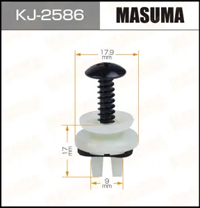 MASUMA KJ2586 Клипса пластиковая крепежная  ()