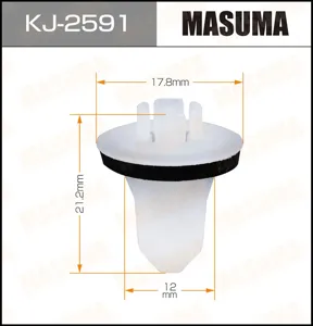 MASUMA KJ2591 Клипса пластиковая крепежная