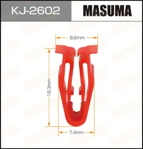 MASUMA KJ2602 Клипса (пластиковая крепежная деталь)