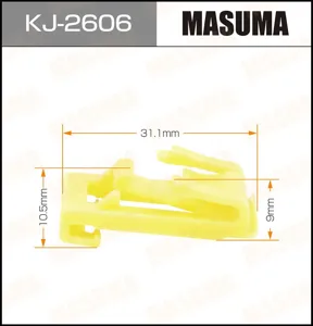 MASUMA KJ2606 Клипса (пластиковая крепежная деталь)