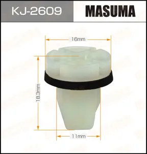 MASUMA KJ2609 Клипса (пластиковая крепежная деталь)